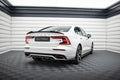 Maxton Design Street+ Mittlerer Diffusor RACE passend für Volvo S60/V60 R-Design Mk3 schwarz Hochglanz