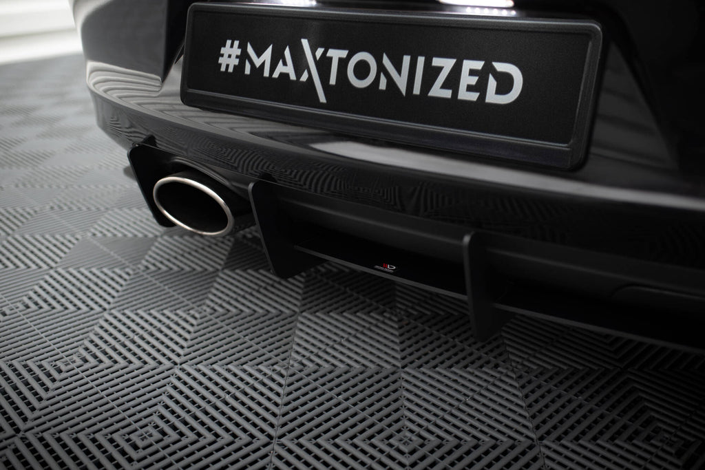 Maxton Design Diffusor Heck Ansatz passend für Heckschürze passend für Seat Leon Mk1 Cupra