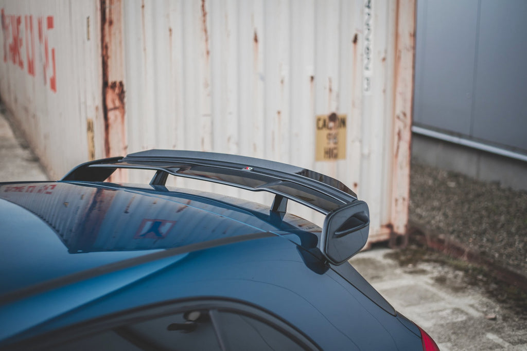 Maxton Design Spoiler CAP passend für Mercedes A35 AMG Hatchback W177 schwarz Hochglanz
