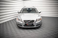 Maxton Design Street+ Spoilerlippe Front Ansatz V.2 passend für Volvo V70 Mk3 schwarz Hochglanz
