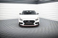 Maxton Design Street+ Spoilerlippe Front Ansatz V.6 + Flaps passend für Hyundai I30 N Mk3 Hatchback/Fastback