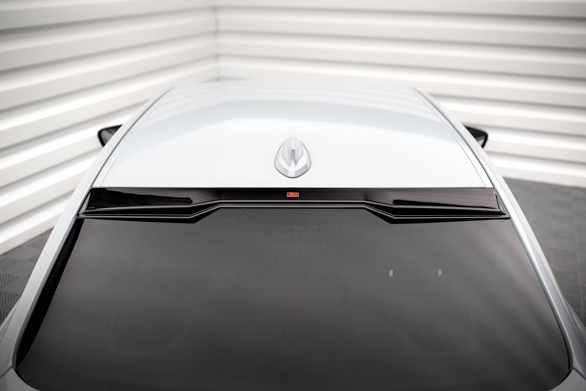 Maxton Design Heckscheiben Spoiler passend für BMW 2 Coupe G42 / M2 G87 schwarz Hochglanz
