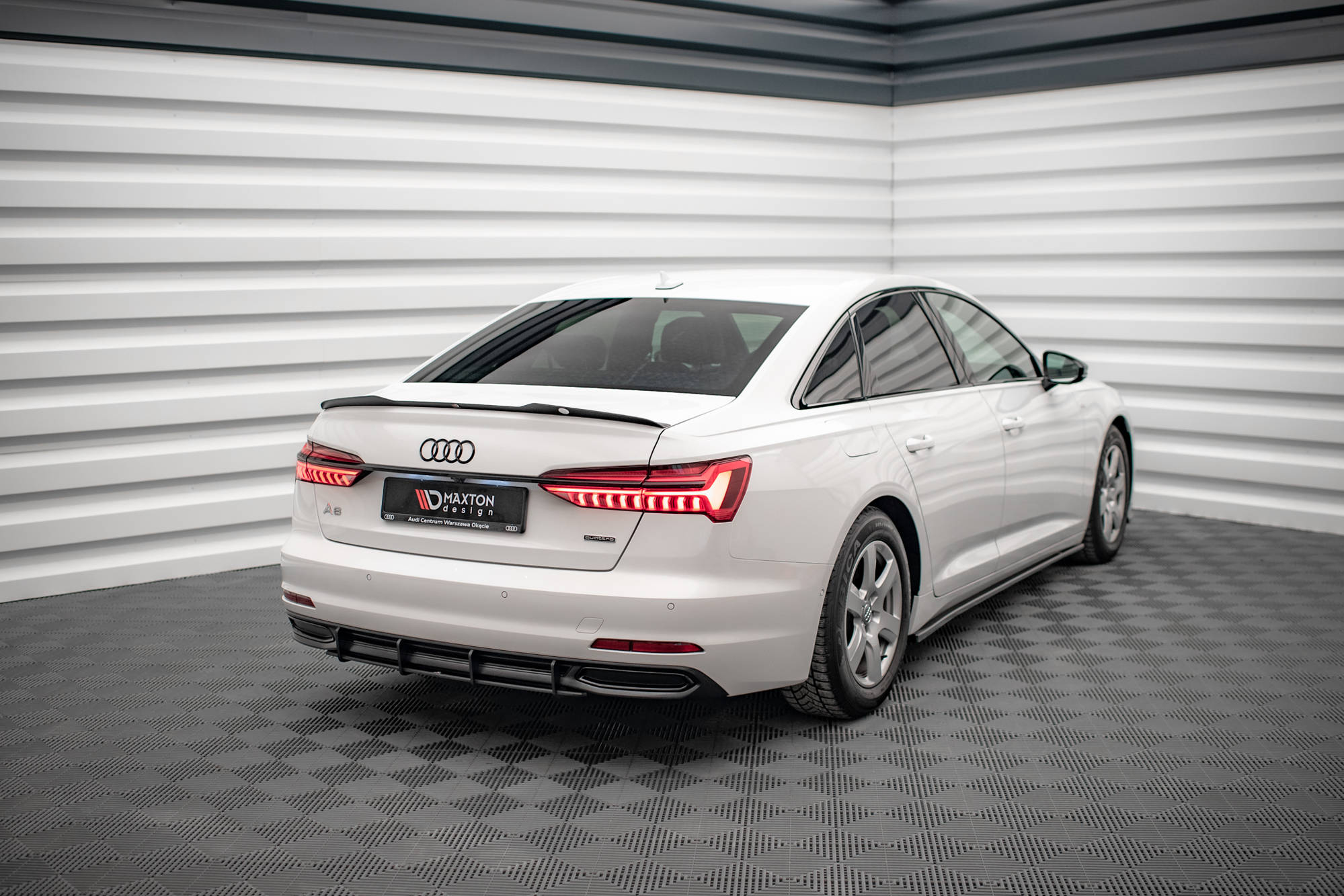 Maxton Design Street Pro Heckschürze passend für Audi A6 C8