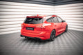 Maxton Design Heck Ansatz Flaps Diffusor V.8 passend für Ford Focus Kombi ST Mk4 schwarz Hochglanz
