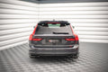 Maxton Design Spoiler CAP passend für Volvo V90 Mk2 schwarz Hochglanz