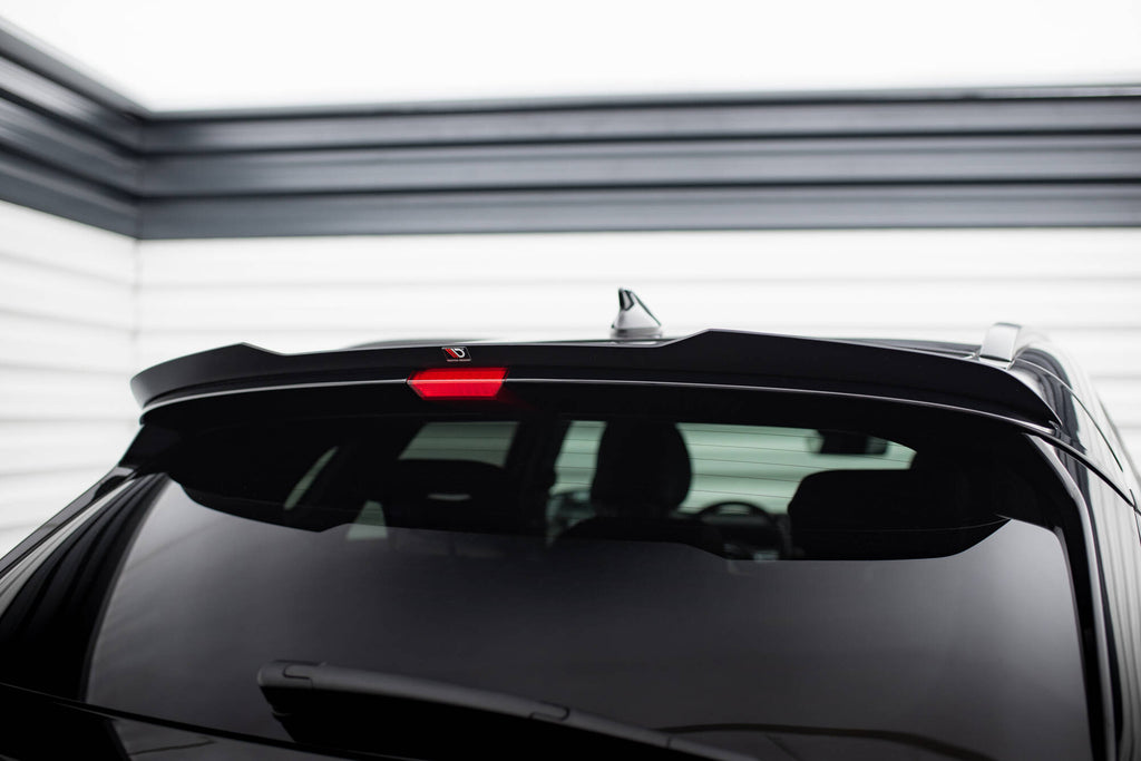 Maxton Design Spoiler CAP passend für Hyundai Kona N-Line Mk2 schwarz Hochglanz