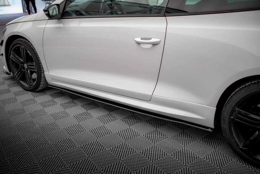Maxton Design Street Pro Street+ Seitenschweller Leisten passend für VW Scirocco R Mk3 / Mk3 Facelift