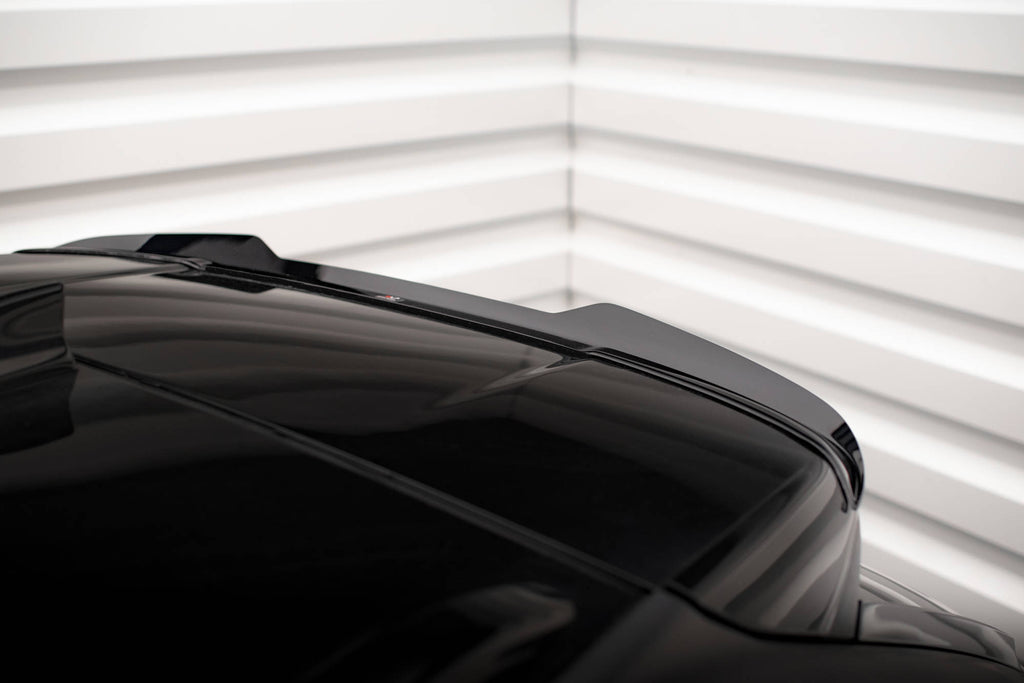 Maxton Design Spoiler CAP passend für Ford Edge Mk2 schwarz Hochglanz