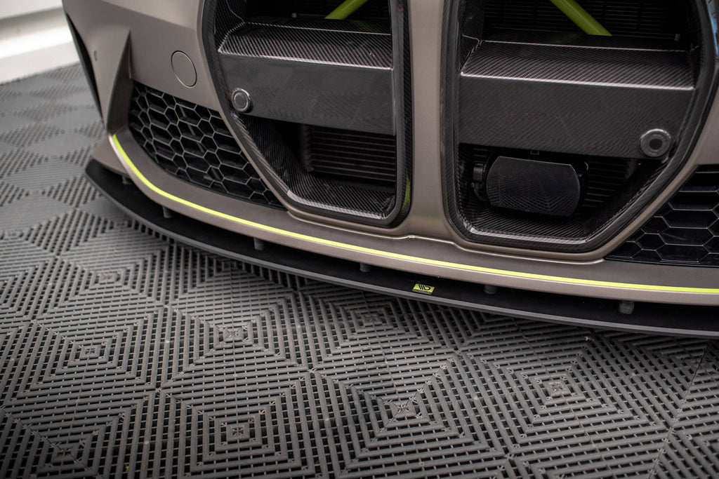 Maxton Design Street Pro Street+ Spoilerlippe Front Ansatz passend für BMW M4 G82 / M3 G80