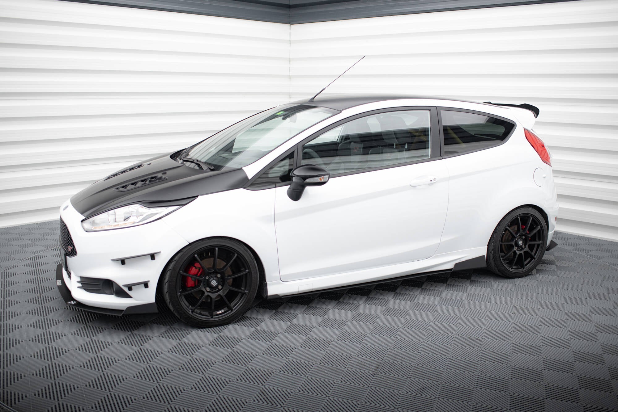 Maxton Design Sport Street+ Seitenschweller Leisten passend für Ford Fiesta ST Mk7 FL