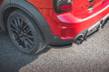 Maxton Design Heck Ansatz Flaps Diffusor passend für Mini Countryman Mk2 F60 JCW schwarz Hochglanz