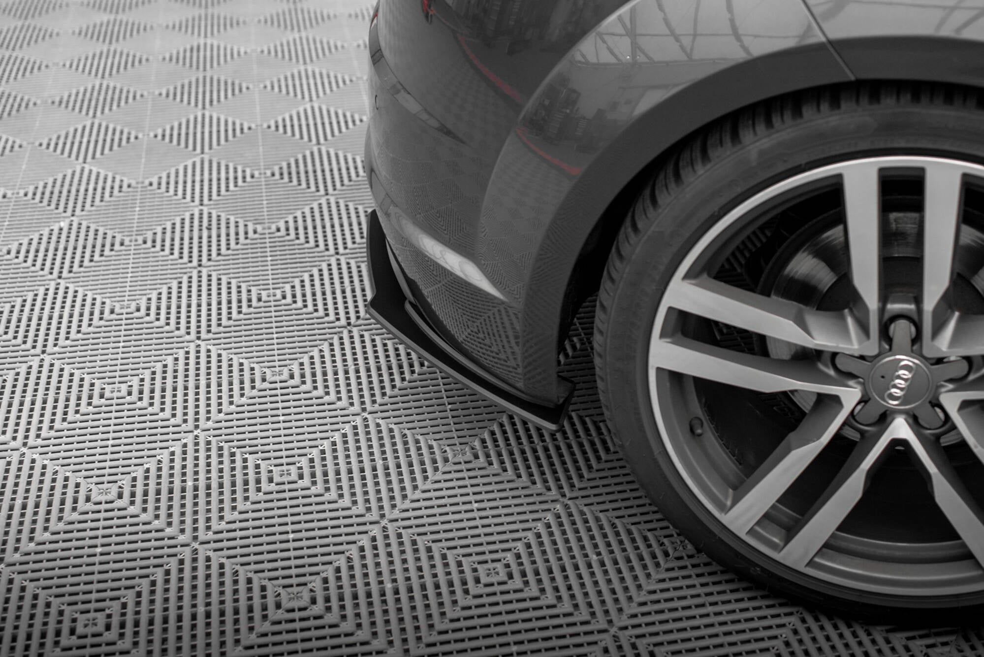 Maxton Design Street Pro Heck Ansatz Flaps Diffusor passend für Audi TT S-Line 8S
