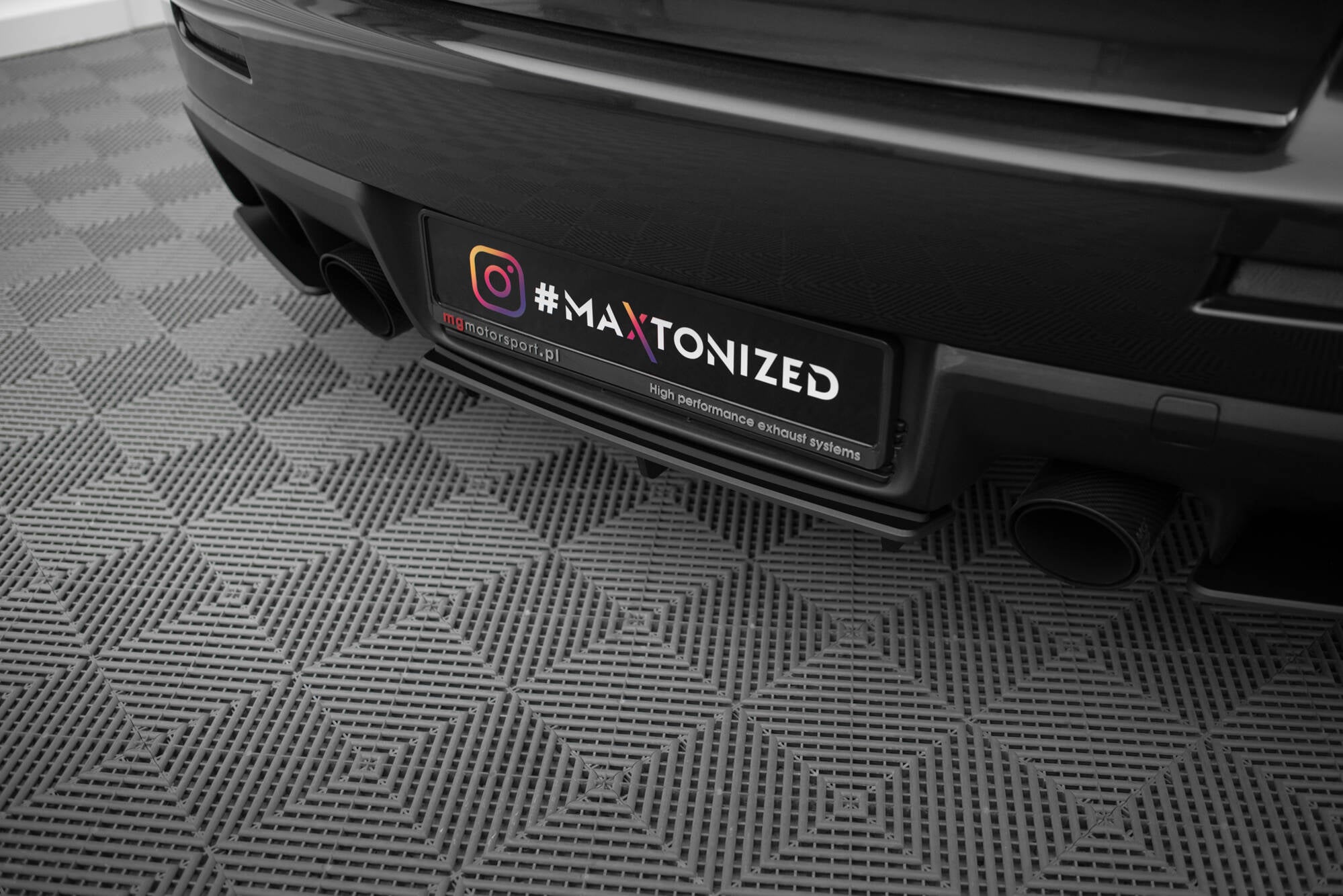 Maxton Design Street Pro Heckschürze passend für Mitsubishi Lancer EVO X
