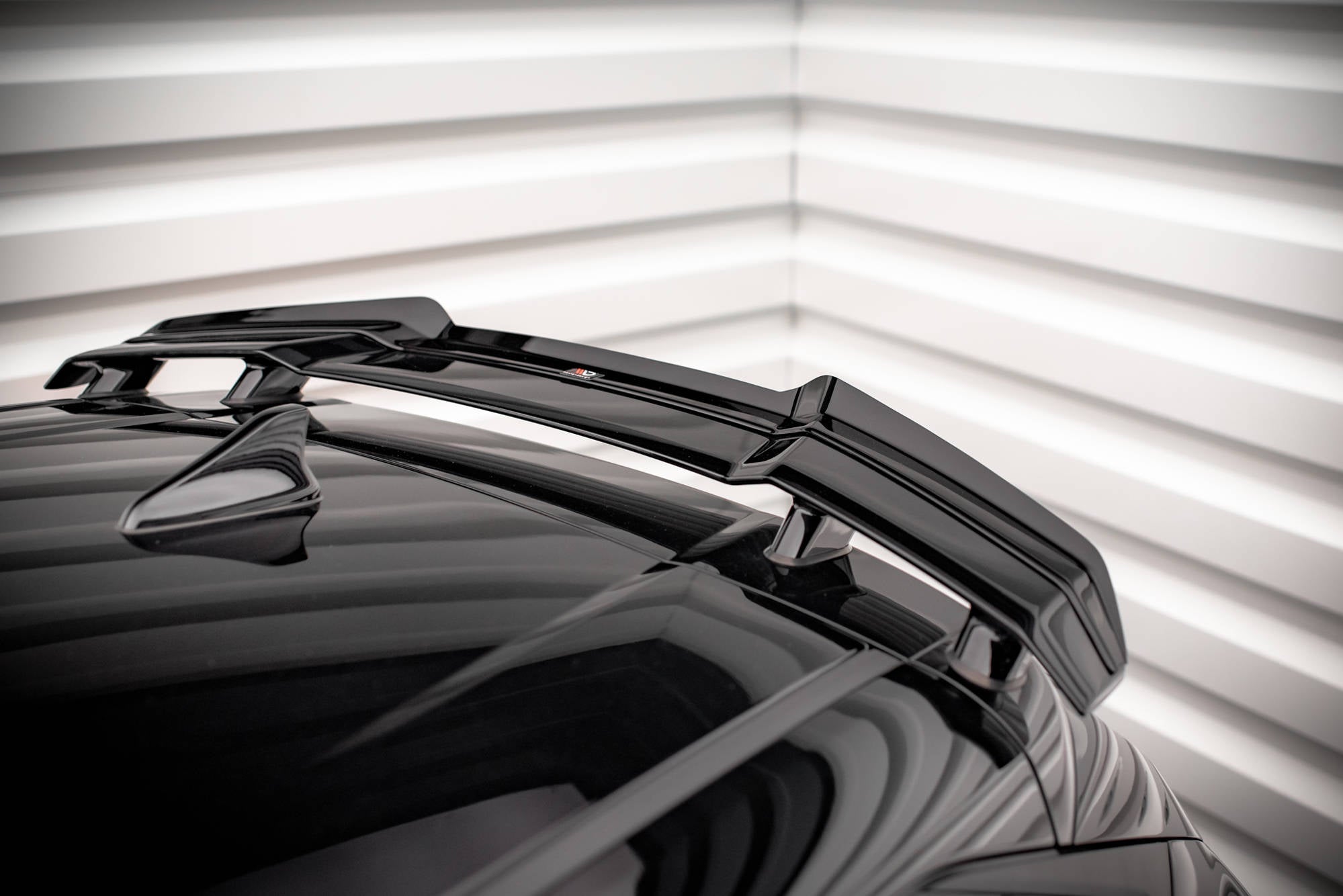 Maxton Design Spoiler CAP passend für Hyundai I20 N Mk3 schwarz Hochglanz