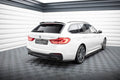 Maxton Design Heck Ansatz Flaps Diffusor passend für BMW 5er G30/ G31 M-Paket schwarz Hochglanz