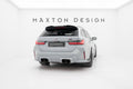 Maxton Design Spoiler CAP 3D passend für BMW 3er Standard / M340 / M-Paket / M3 Touring G21 / G81 schwarz Hochglanz