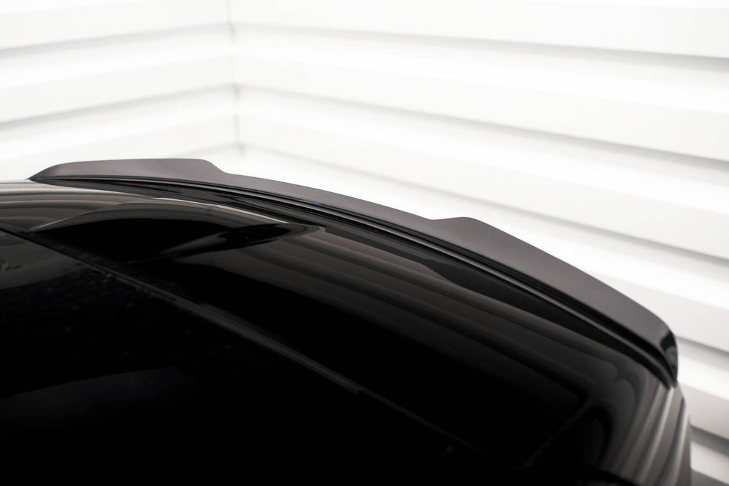 Maxton Design Spoiler CAP passend für Land Rover Range Rover Sport SVR Mk2 Facelift schwarz Hochglanz