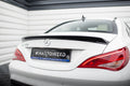 Maxton Design Spoiler CAP 3D passend für Mercedes-Benz CLA C117 Facelift schwarz Hochglanz