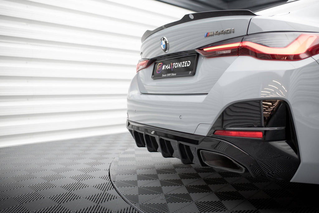 Maxton Design Diffusor Heck Ansatz passend für BMW M440i Gran Coupe G26