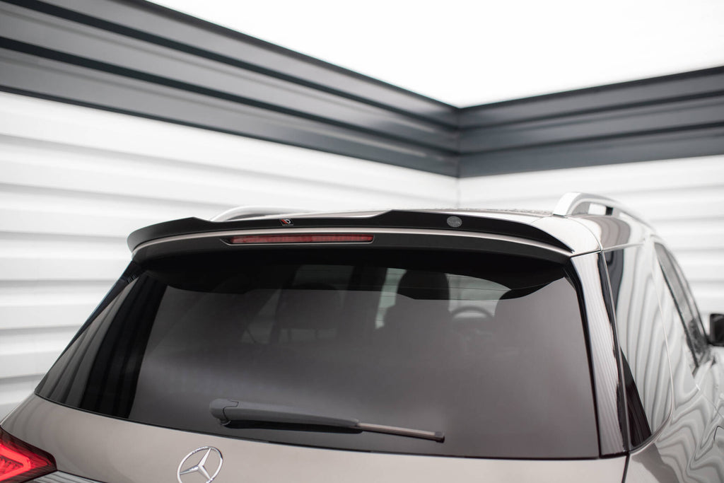 Maxton Design Spoiler CAP passend für Mercedes-Benz GLE SUV AMG-Line / AMG W167 / W167 Facelift schwarz Hochglanz