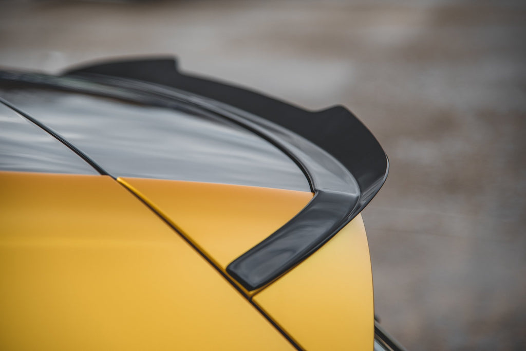 Maxton Design Spoiler CAP V.2 passend für VW Golf Hatchback Mk8 / Mk8 Facelift schwarz Hochglanz