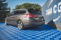 Maxton Design Spoiler CAP passend für Peugeot 308 SW Mk2 schwarz Hochglanz