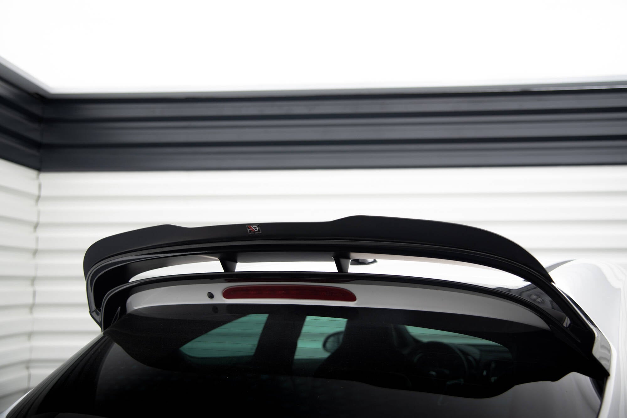 Maxton Design Spoiler CAP passend für OPEL ASTRA J OPC / VXR schwarz Hochglanz