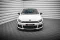 Maxton Design Street+ Spoilerlippe Front Ansatz V.3 passend für VW Scirocco R Mk3 schwarz Hochglanz