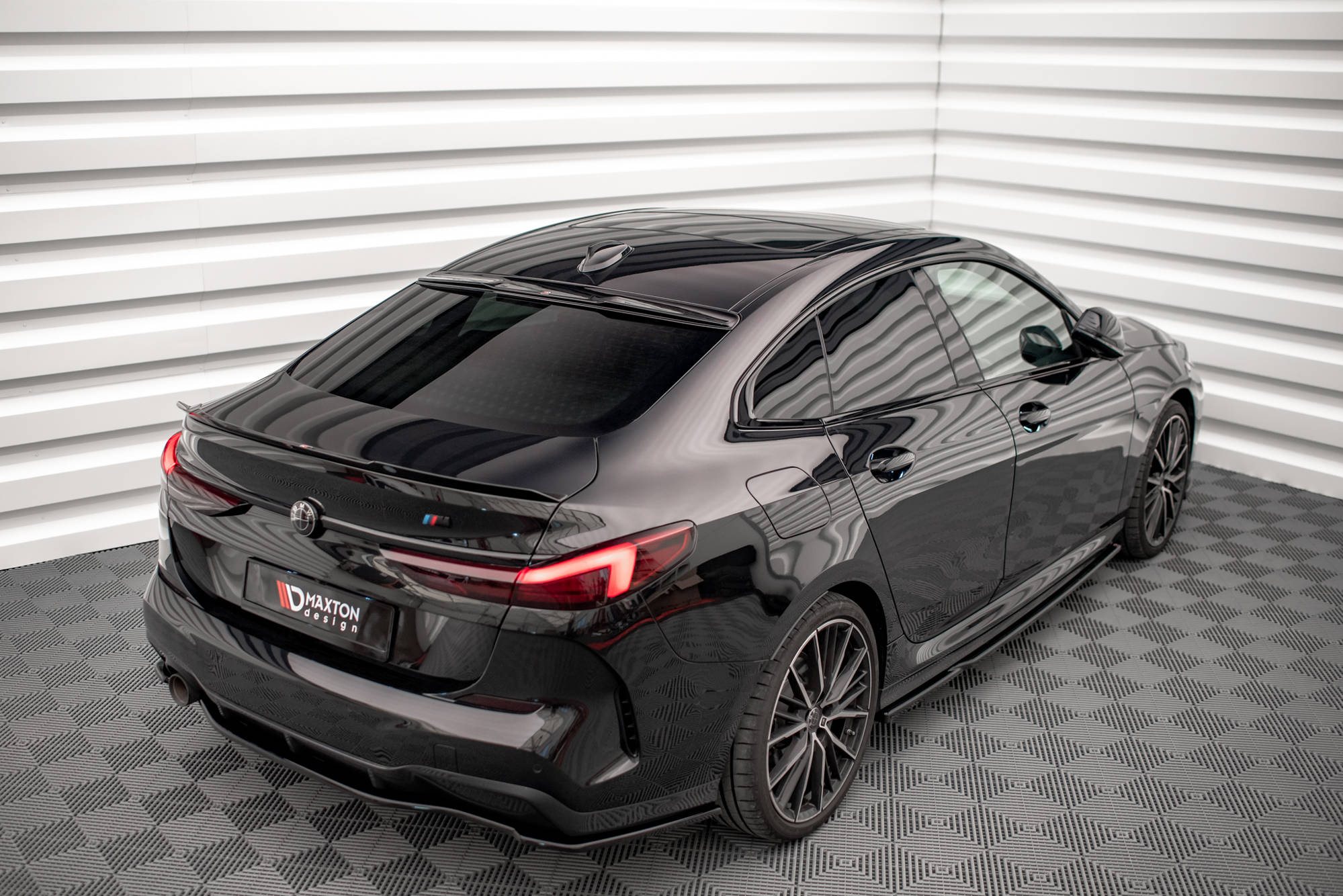 Maxton Design Heckscheiben Spoiler für BMW 2 Gran Coupe M-Paket / M235i F44 schwarz matt