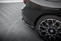 Maxton Design Heck Ansatz Flaps Diffusor V.2 passend für BMW 2 Coupe G42 schwarz Hochglanz