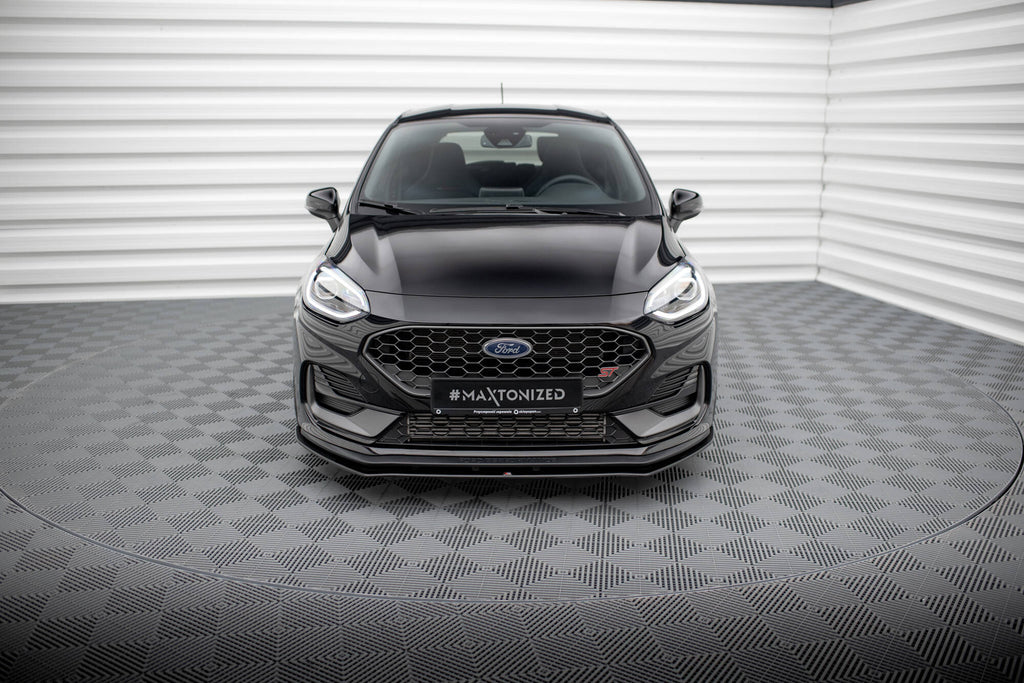 Maxton Design Street Pro Street+ Spoilerlippe Front Ansatz passend für Ford Fiesta ST Mk8 Facelift