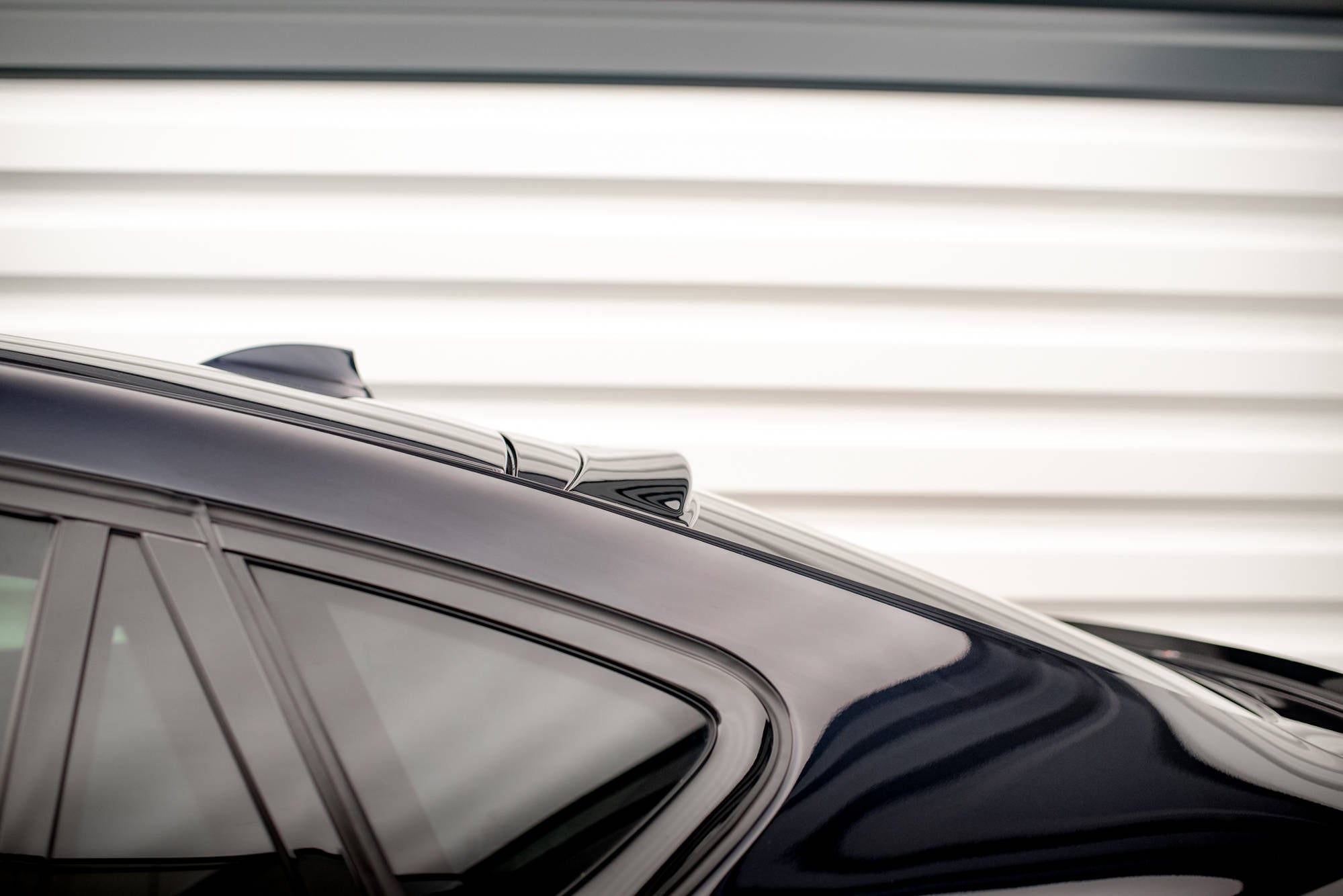 Maxton Design Heckscheiben Spoiler passend für BMW X6 F16 M-Paket / X6 M F86 schwarz Hochglanz