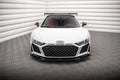Maxton Design Street+ Spoilerlippe Front Ansatz V.3 passend für Audi R8 Mk2 Facelift schwarz Hochglanz