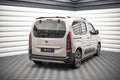 Maxton Design Heckansatz Citroen Berlingo Mk3 schwarz Hochglanz für Citroen Berlingo Mk3