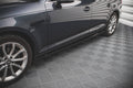 Maxton Design Street+ Seitenschweller Leisten passend für Audi A4 B9 schwarz Hochglanz