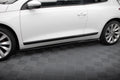 Maxton Design Street+ Seitenschweller Leisten passend für VW Scirocco Mk3 Facelift schwarz Hochglanz