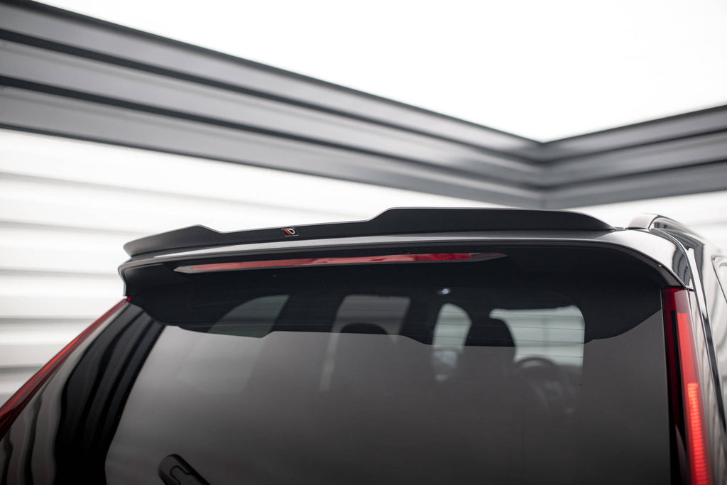Maxton Design Spoiler CAP passend für Volvo XC90 R-Design Mk2 / Mk2 Facelift schwarz Hochglanz