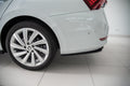 Maxton Design Heckansatz Skoda Octavia Mk4 schwarz Hochglanz für Skoda Octavia Standard