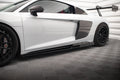 Maxton Design Street+ Seitenschweller Leisten V.2 passend für + Flaps passend für Audi R8 Mk2 Facelift