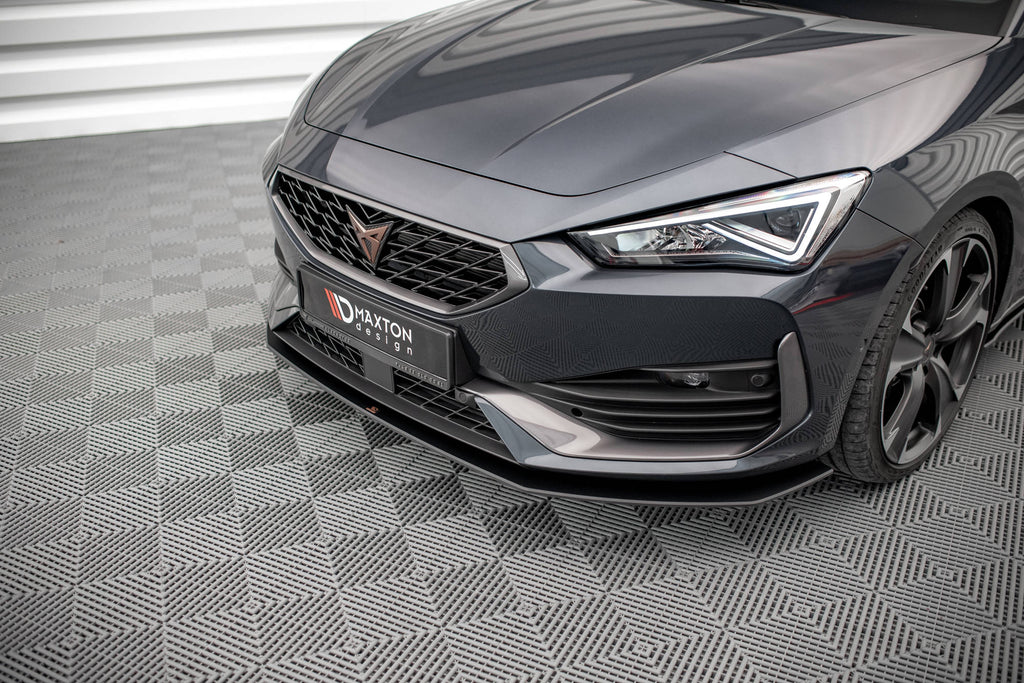 Maxton Design Street Pro Street+ Spoilerlippe Front Ansatz passend für Cupra Leon Mk1