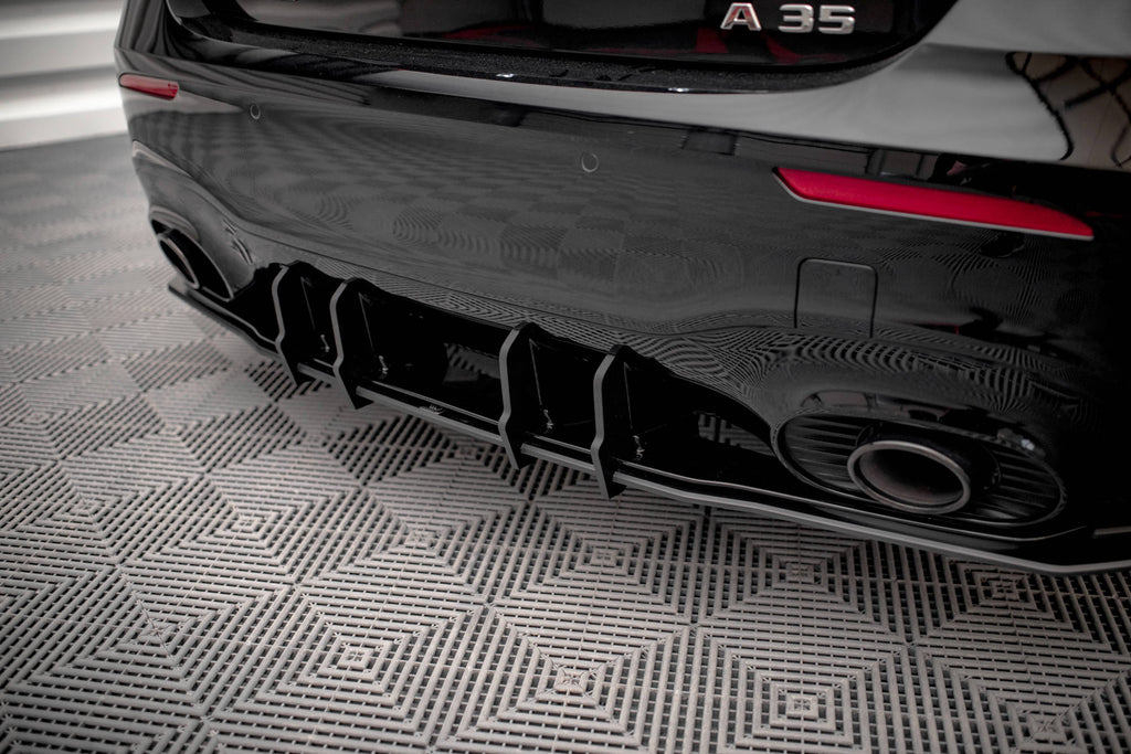 Maxton Design Street Pro Heckschürze passend für Mercedes A35 AMG Hatchback Aero Pack W177
