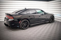 Maxton Design Seitenschweller Ansatz für Dodge Charger SRT Mk7 Facelift schwarz matt