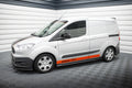 Maxton Design Street+ Seitenschweller Leisten passend für Ford Transit Courier Mk1 schwarz Hochglanz