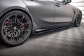 Maxton Design Street+ Seitenschweller Leisten passend für V.1 passend für BMW M3 Limousine / Touring G80 / G81 schwarz Hochglanz
