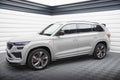 Maxton Design Street+ Seitenschweller Leisten passend für Skoda Kodiaq RS Mk1 / Mk1 Facelift schwarz Hochglanz