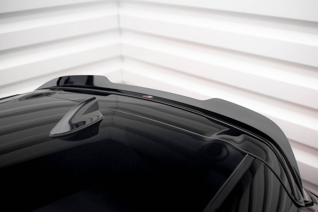Maxton Design Spoiler CAP passend für Toyota Corolla XII Hatchback schwarz Hochglanz