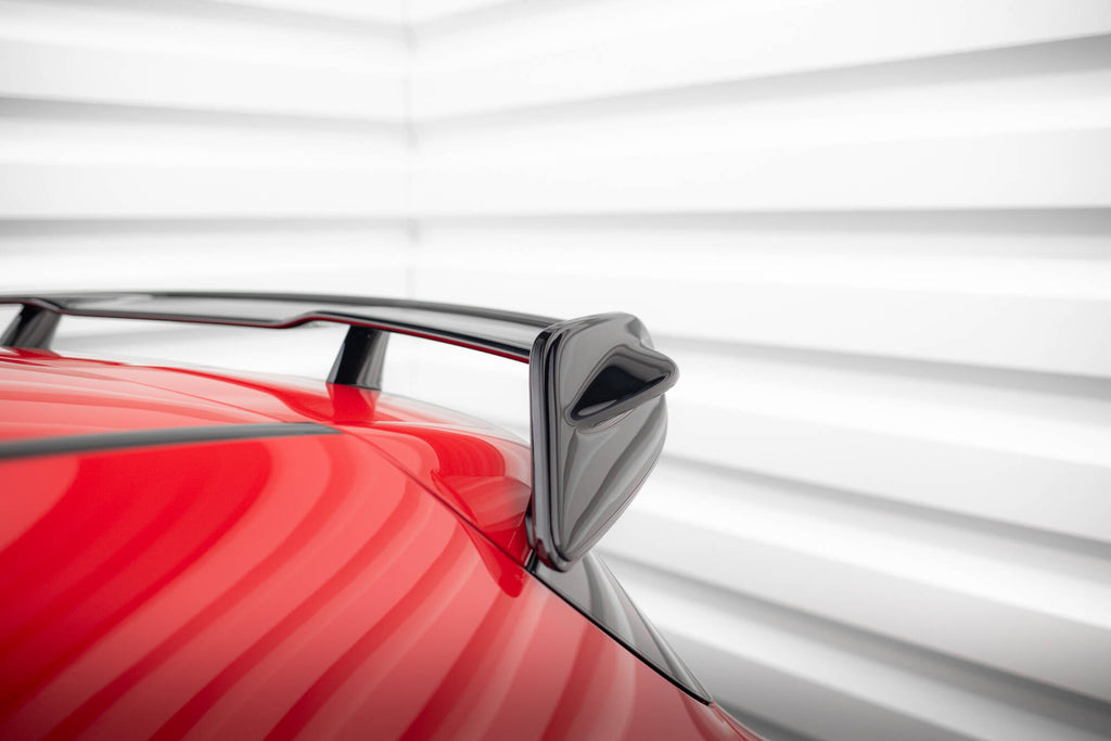 Maxton Design Spoiler Seiten Erweiterung Mercedes A W176 AMG Facelift schwarz Hochglanz für Mercedes-Benz A Klasse W176 FL