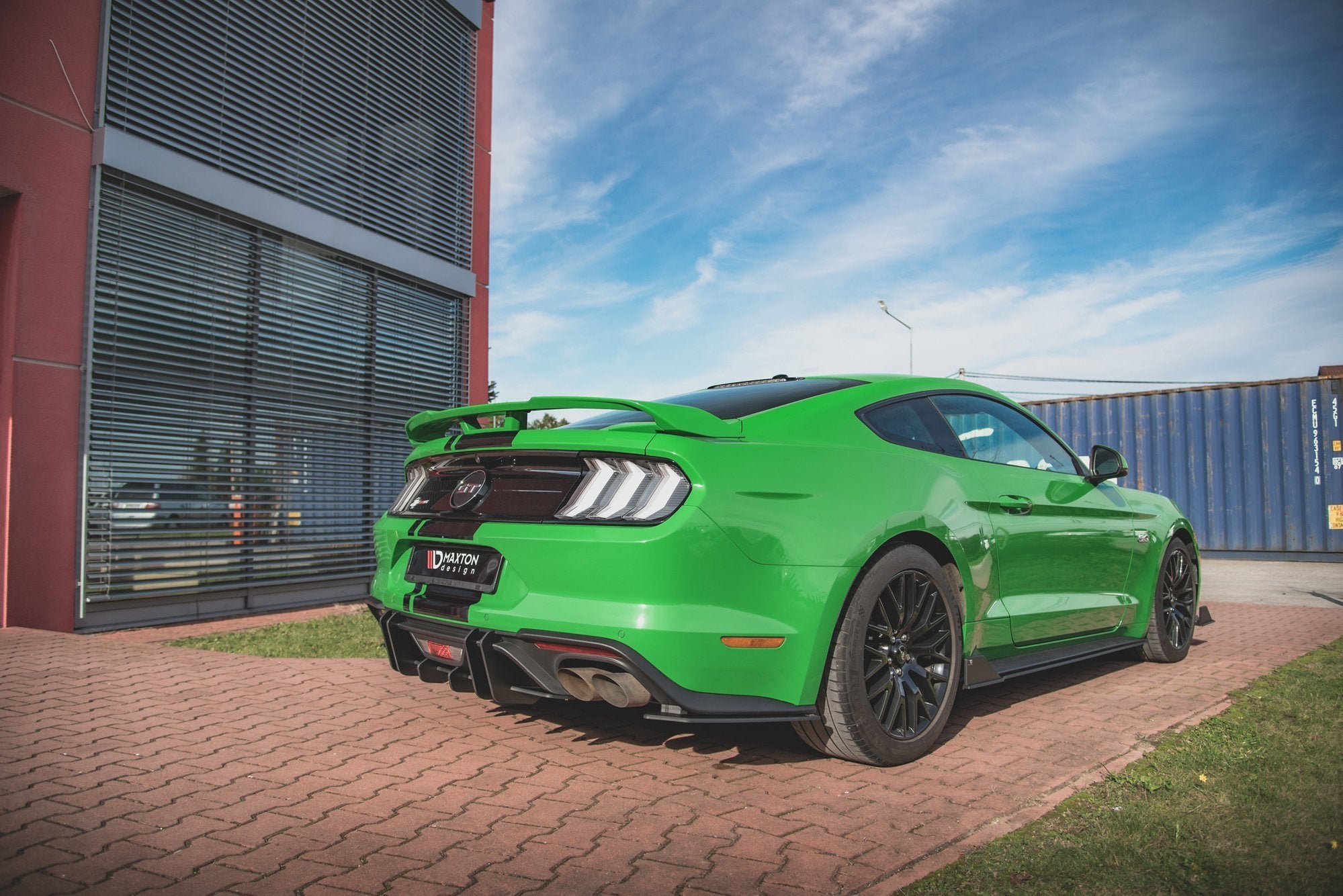 Maxton Design Street Pro Heckschürze passend für Ford Mustang GT Mk6 Facelift
