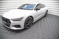 Maxton Design Street+ Seitenschweller Leisten passend für Audi A7 C8 schwarz Hochglanz