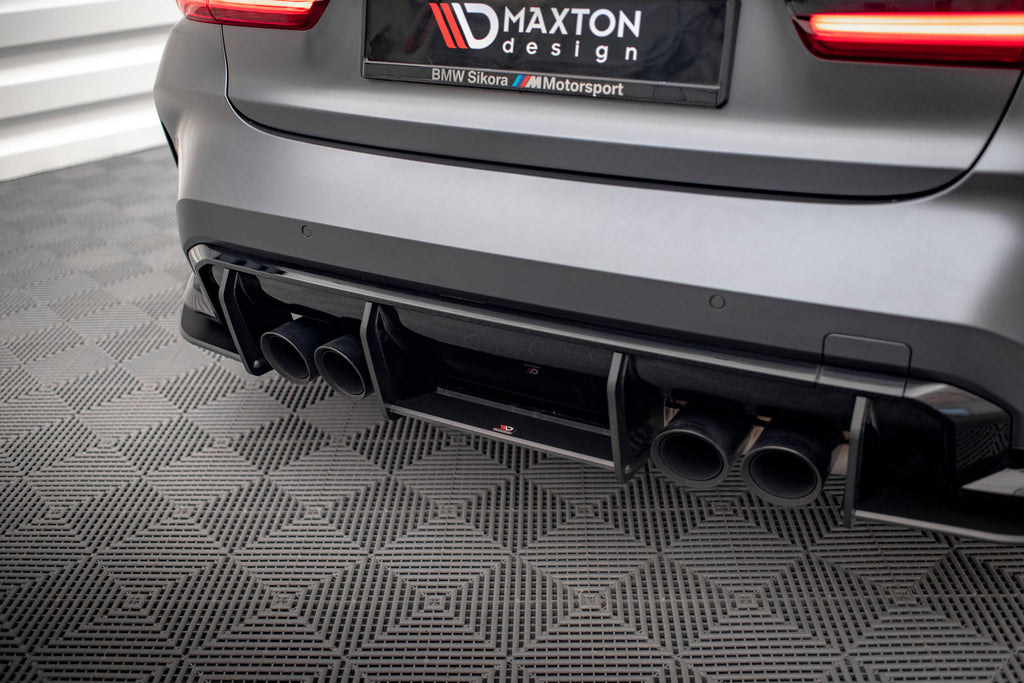 Maxton Design Street Pro Heckschürze passend für BMW M3 Limousine / Touring G80 / G81